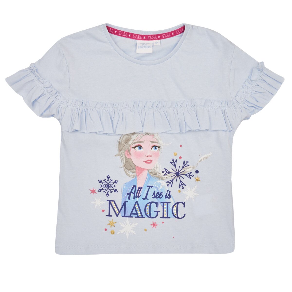TEAM HEROES Îmbracaminte T-SHIRT LA REINE DES NEIGES