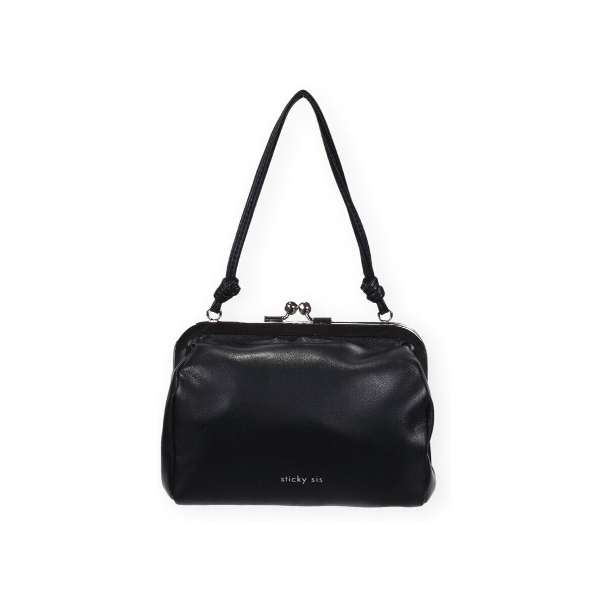 The Sticky Sis Club Genti Wallet Bag - Black