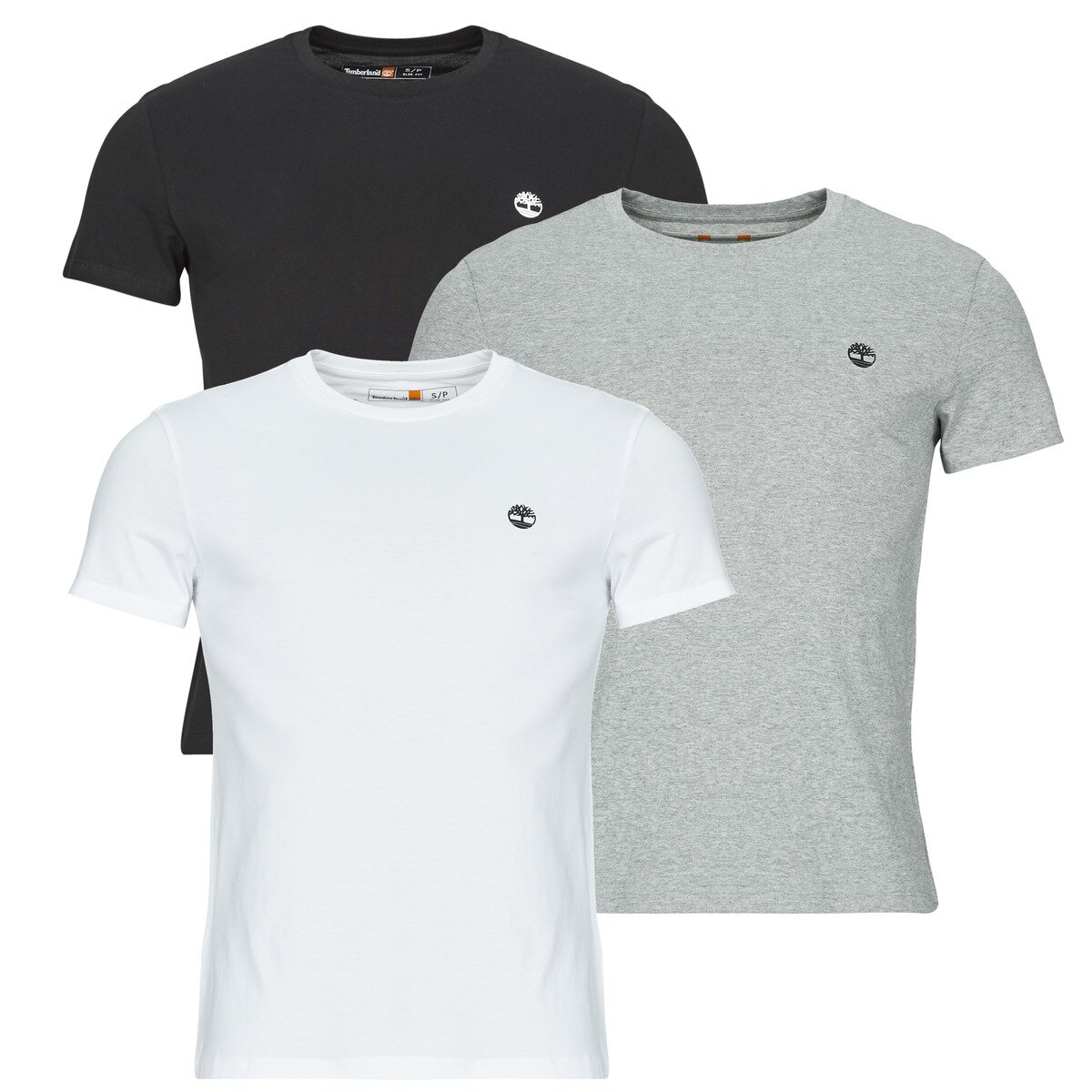 Timberland Îmbracaminte SS 3xPack Basic Jersey Crew Tee Slim