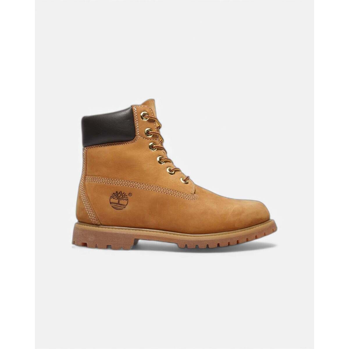 Timberland Pantofi 6 Inch Lace Up Premium WP Boot 'Wheat' (Women's)
