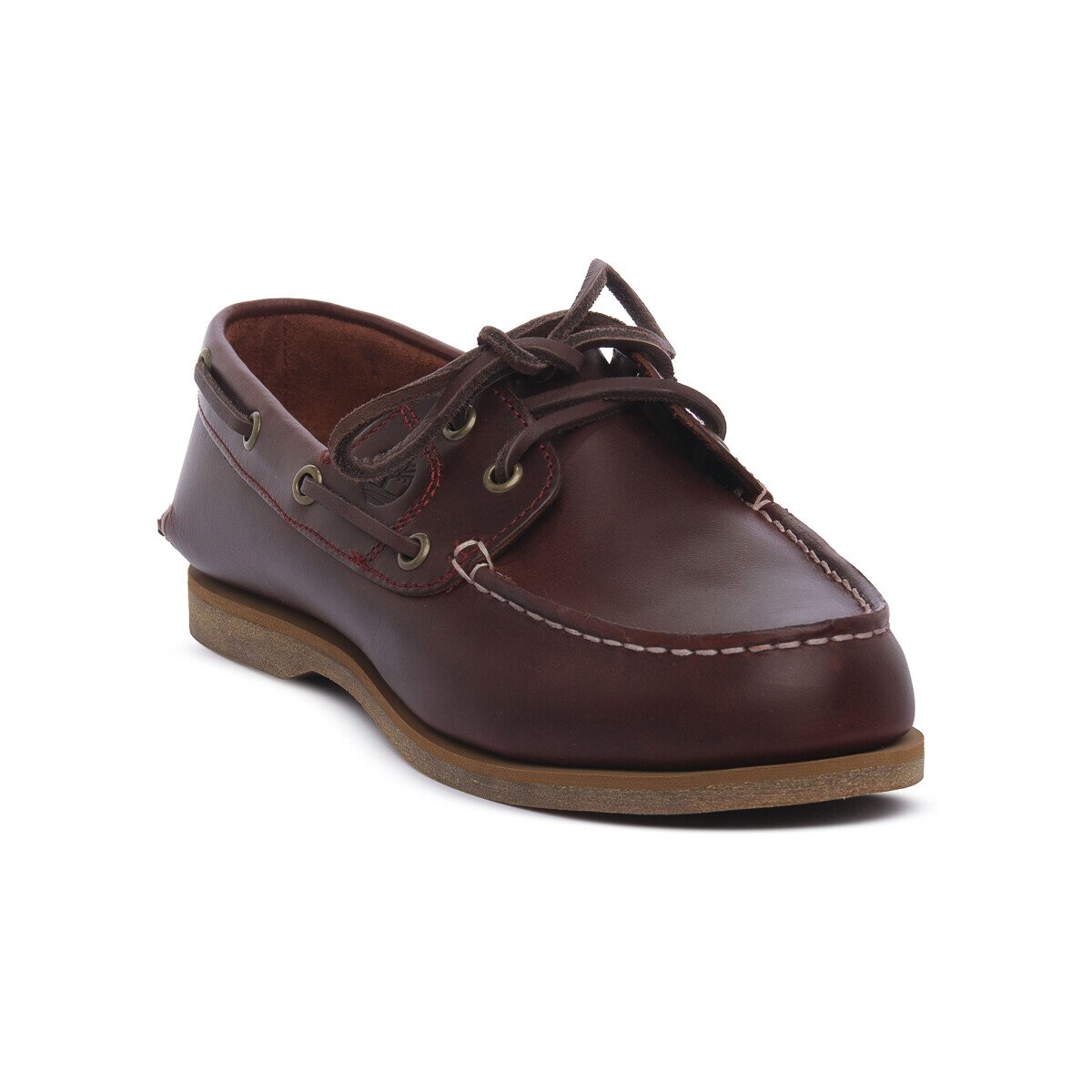 Timberland Pantofi BOAT 2 EYE BURGUNDY