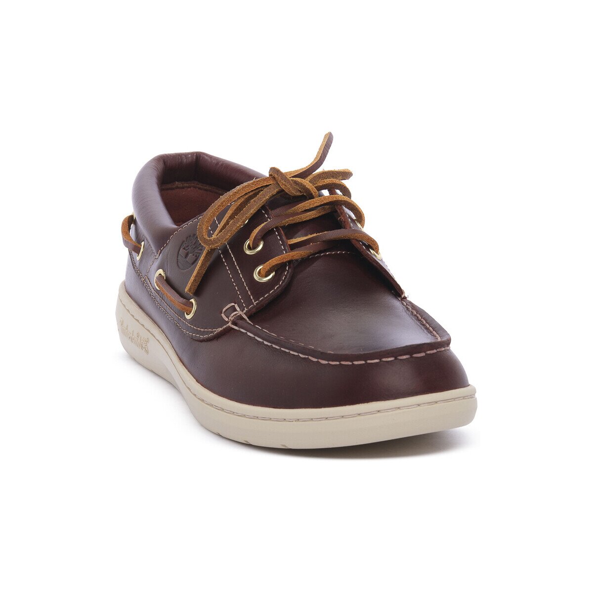 Timberland Pantofi BURGUNDY BOAT SHOES