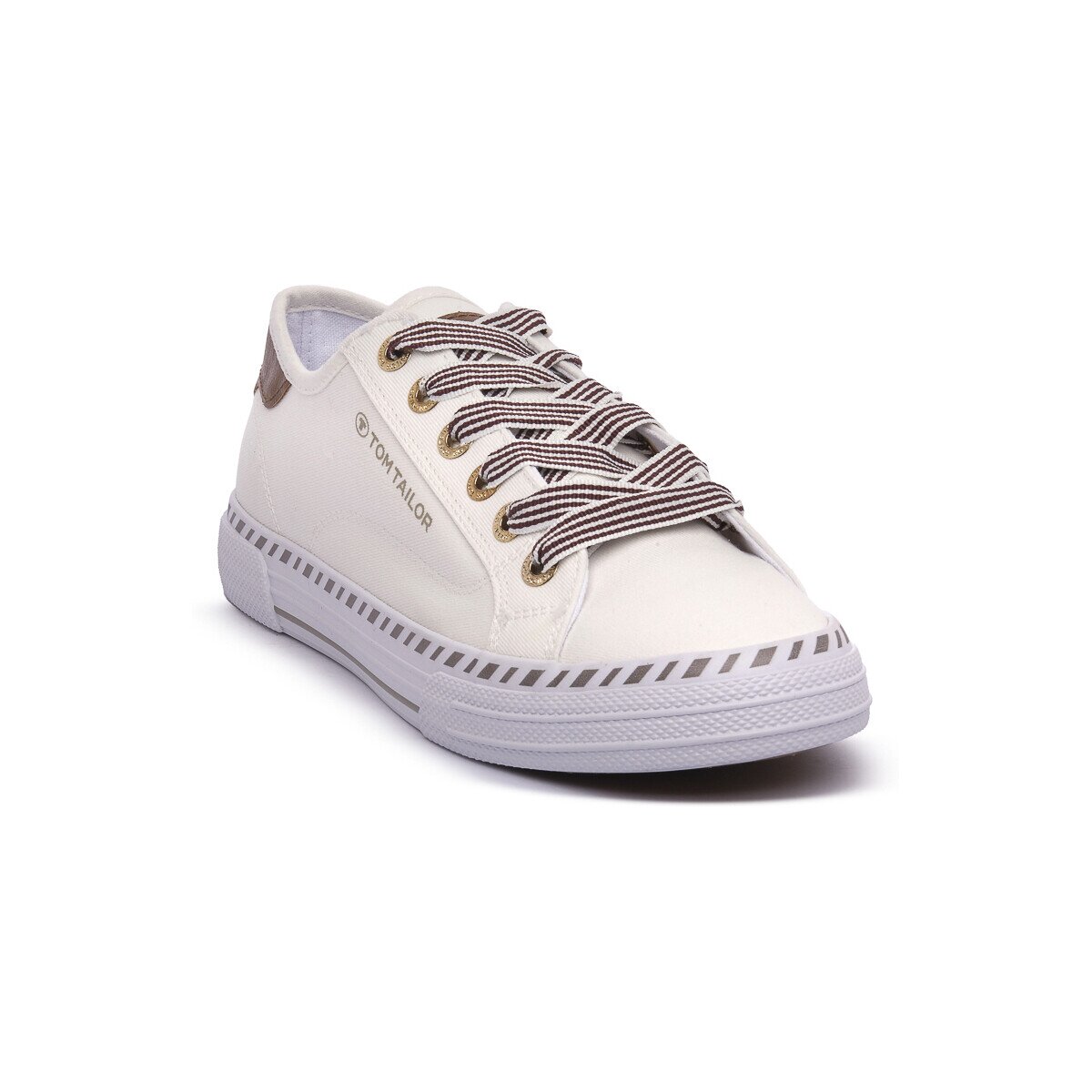 Tom Tailor Pantofi WHITE