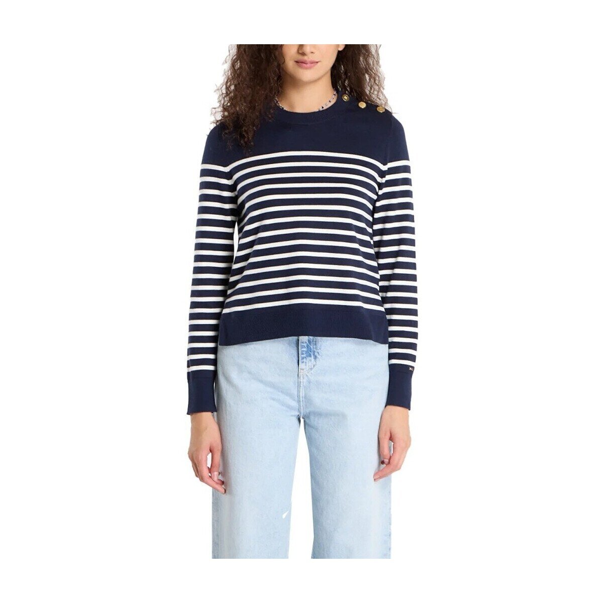Tommy Hilfiger Îmbracaminte Co Jersey Mid Gg Ls Gold