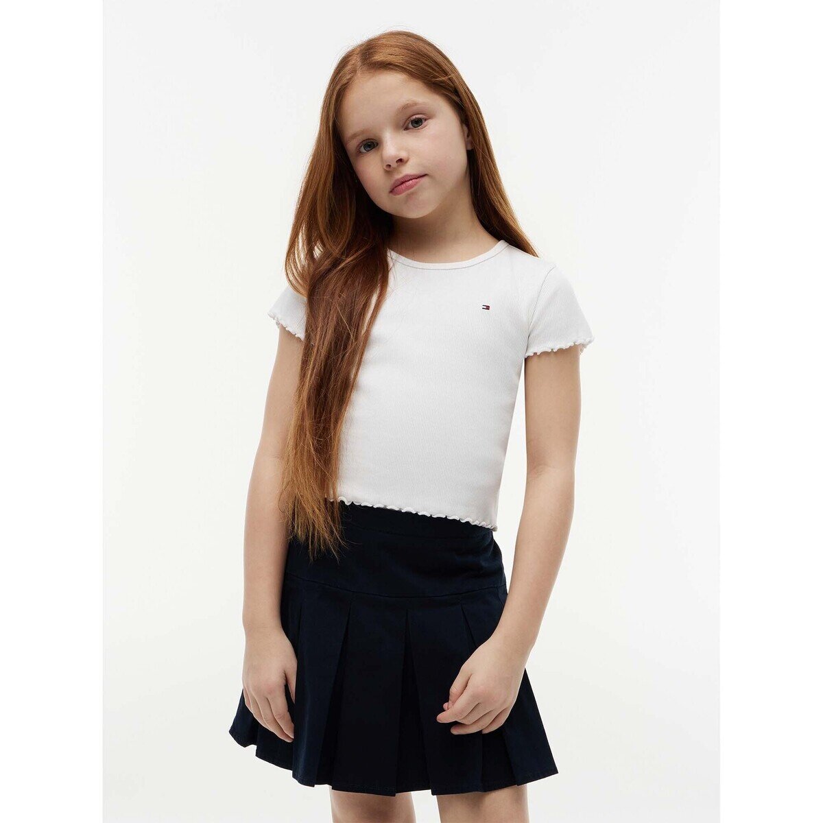 Tommy Hilfiger Îmbracaminte Essential Rib Top Ss