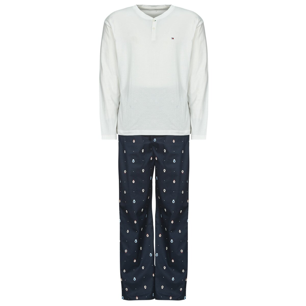 Tommy Hilfiger Îmbracaminte LS WOVEN HENLEY PJ SET - BOXED
