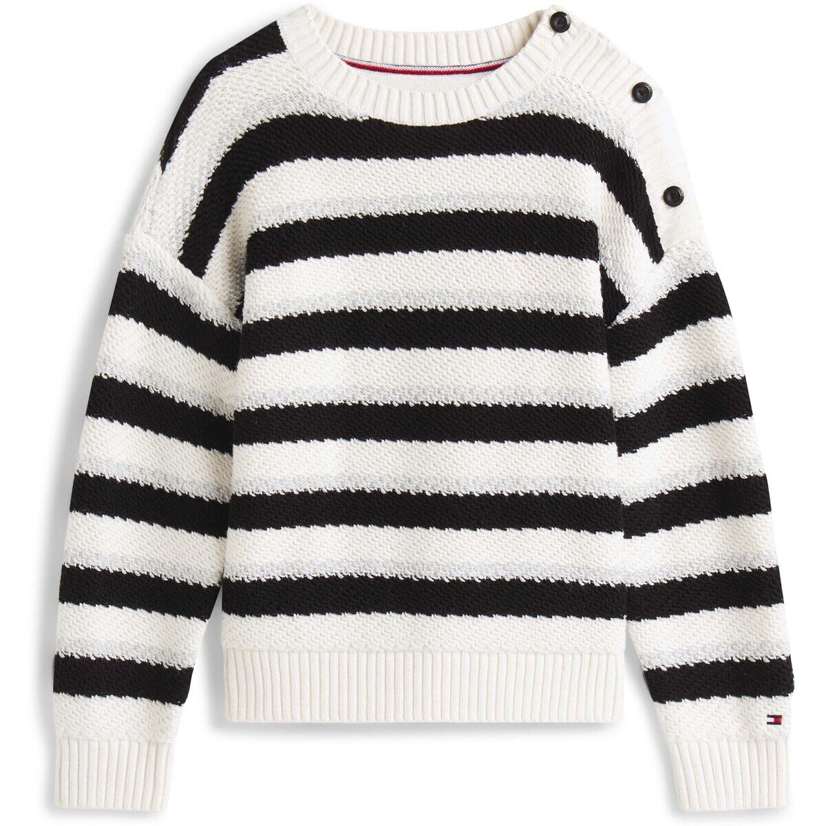 Tommy Hilfiger Îmbracaminte Lurex Stripe Sweater