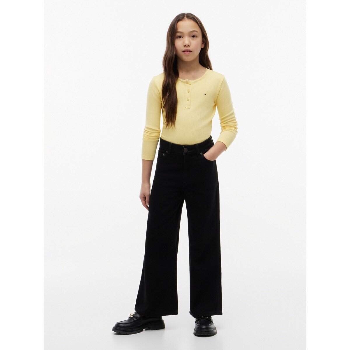 Tommy Hilfiger Îmbracaminte Mabel Wide Leg Black
