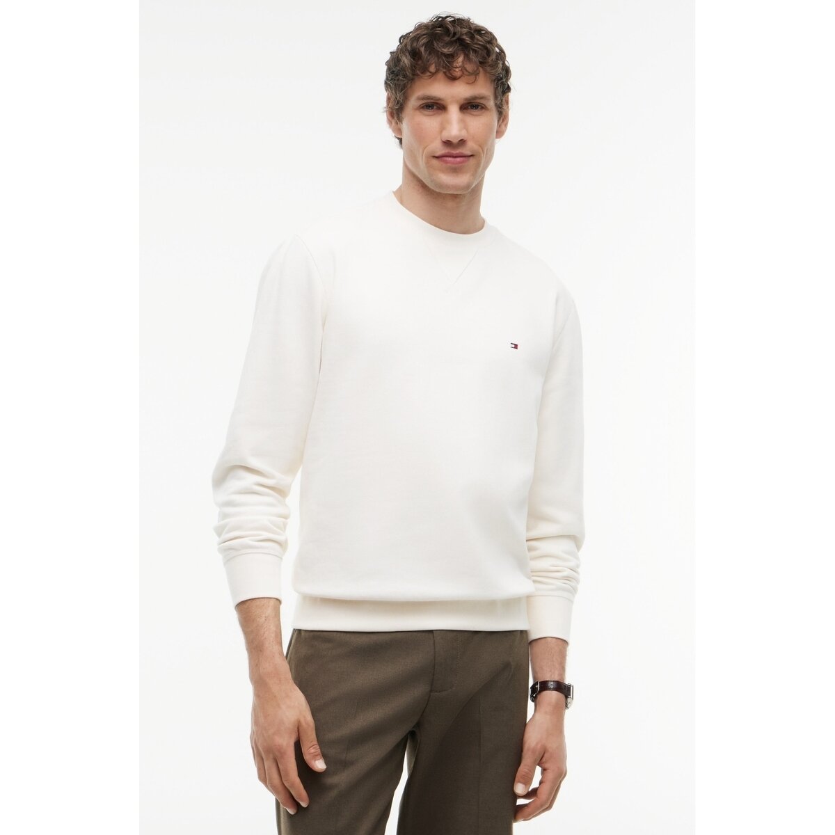 Tommy Hilfiger Îmbracaminte Mw0mw40000 Seasonal Fleece Crewneck