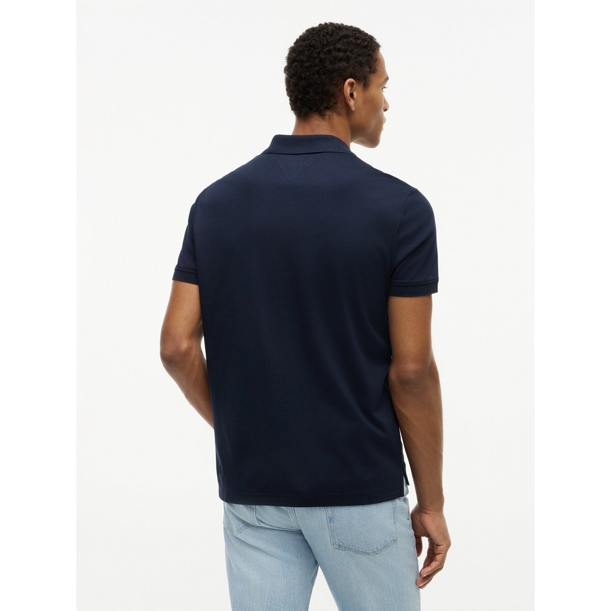 Tommy Hilfiger Îmbracaminte Mw0mw43269 Liquid Cotton Zip Reg Po