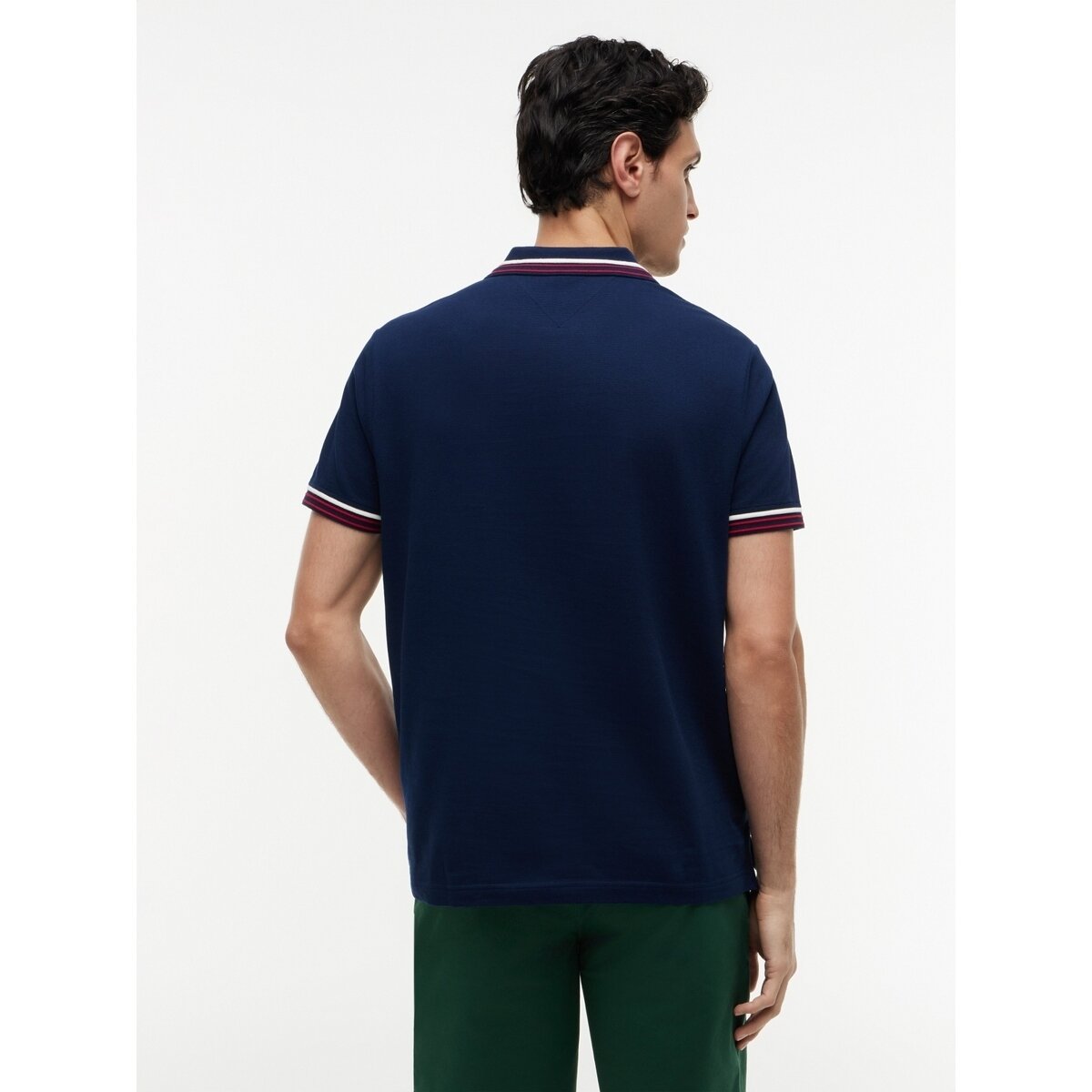 Tommy Hilfiger Îmbracaminte Mw0mw43379 Rwb Collar Cuff Detail P