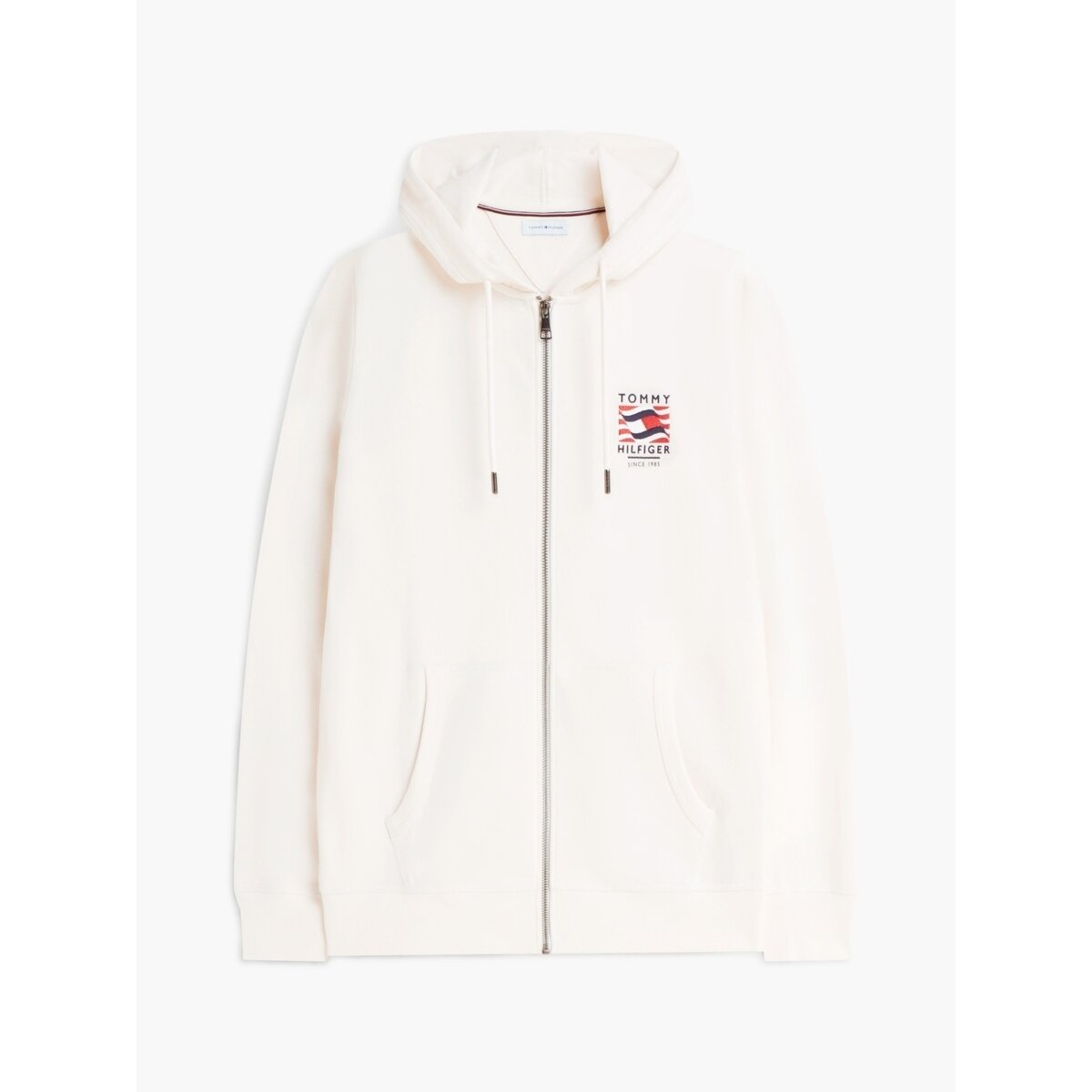 Tommy Hilfiger Îmbracaminte Mw0mw43382 Rwb Box Flag Tr Full Zip