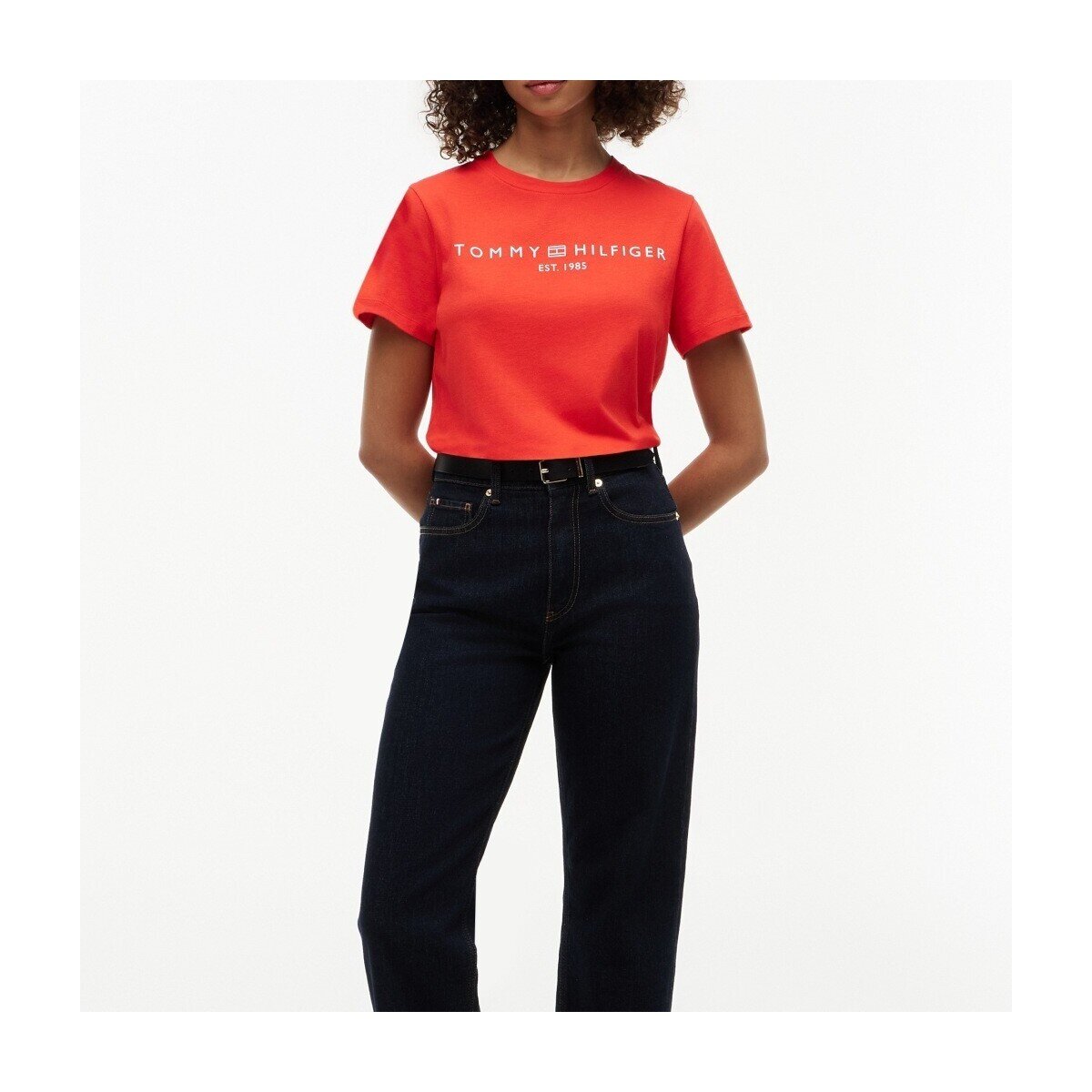 Tommy Hilfiger Îmbracaminte Reg Corp Logo C-nk Ss