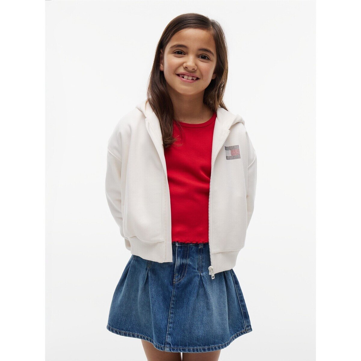 Tommy Hilfiger Îmbracaminte Tommy Rhinestone Zip Through