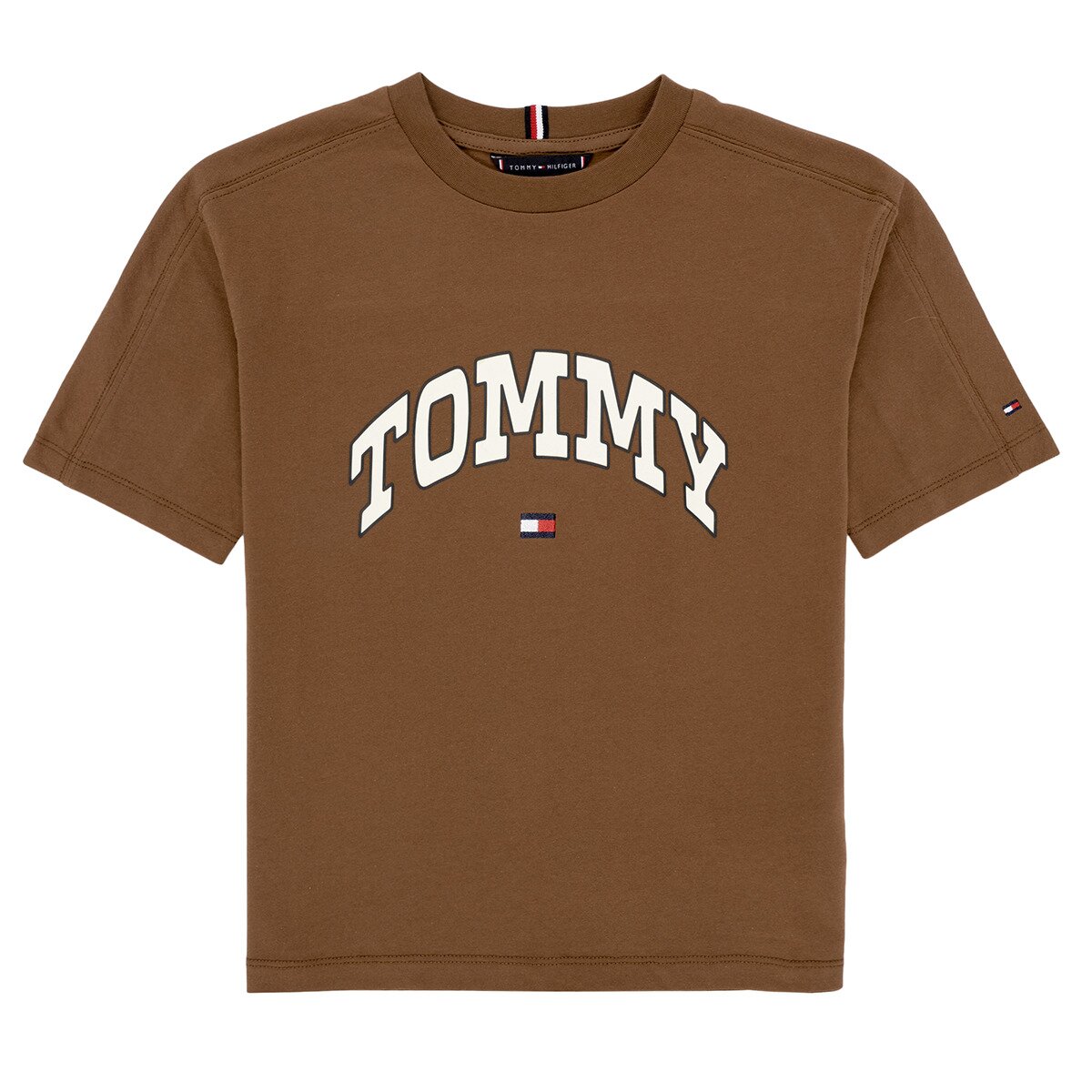 Tommy Hilfiger Îmbracaminte VARSITY RAISED PRINT TEE SS