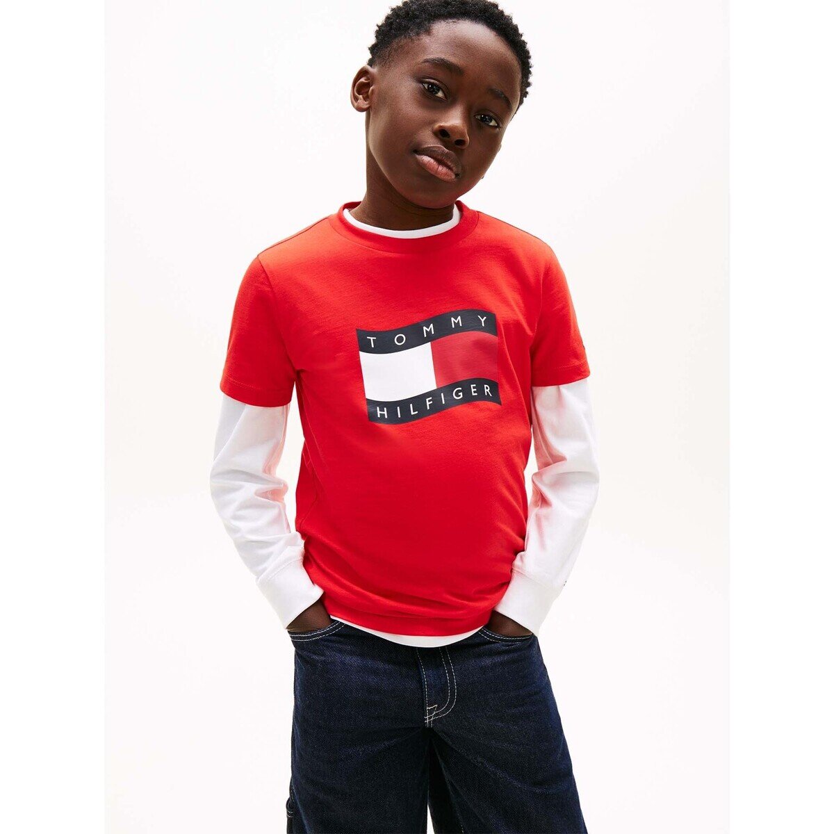 Tommy Hilfiger Îmbracaminte Wavy Flag T-Shirt