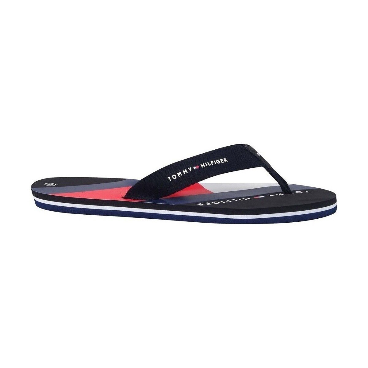Tommy Hilfiger Pantofi Flag Print Flip Flop