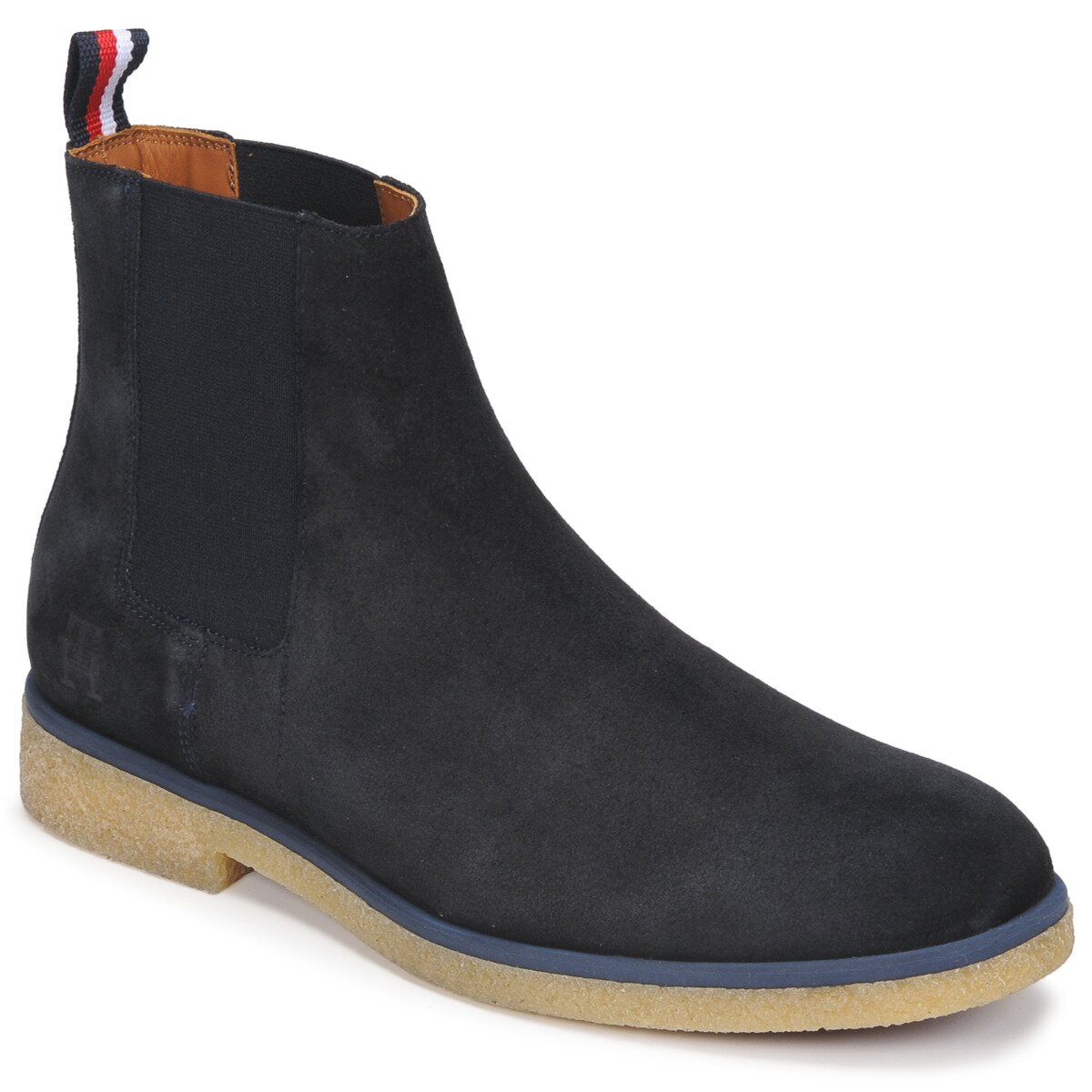 Tommy Hilfiger Pantofi HILFIGER CREPE SUEDE CHELSEA