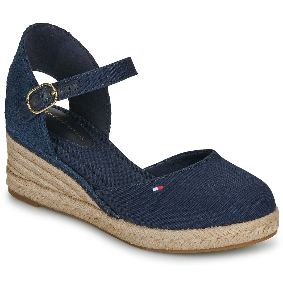 Tommy Hilfiger Pantofi MID WEDGE ESPAD CLOSED TOE