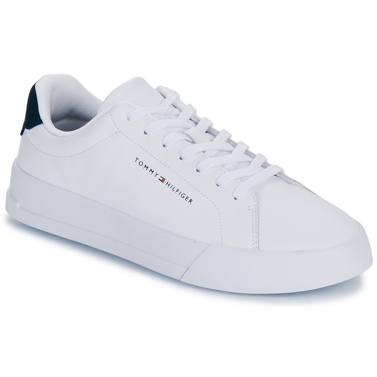 Tommy Hilfiger Pantofi TH COURT LEATHER GRAIN ESS