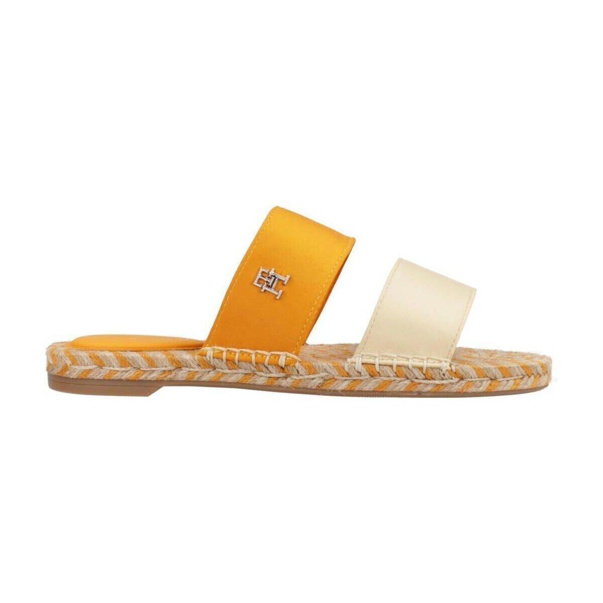 Tommy Hilfiger Pantofi Th Satin Flat Espadrille