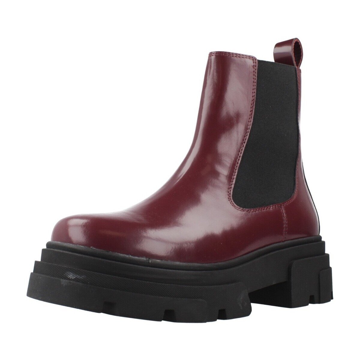 Tommy Hilfiger Pantofi Th Shiny Leather Chelsea