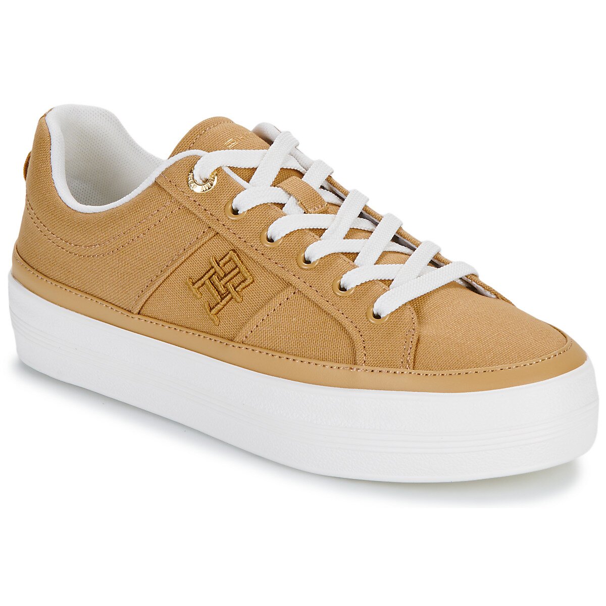 Tommy Hilfiger Pantofi TH VULC CANVAS SNEAKER