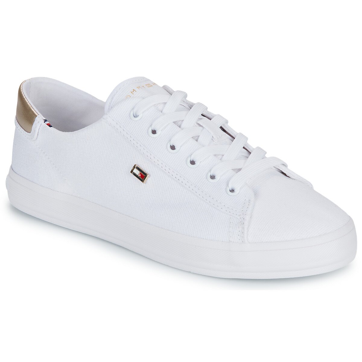 Tommy Hilfiger Pantofi VULC CANVAS LACE UP SNEAKER