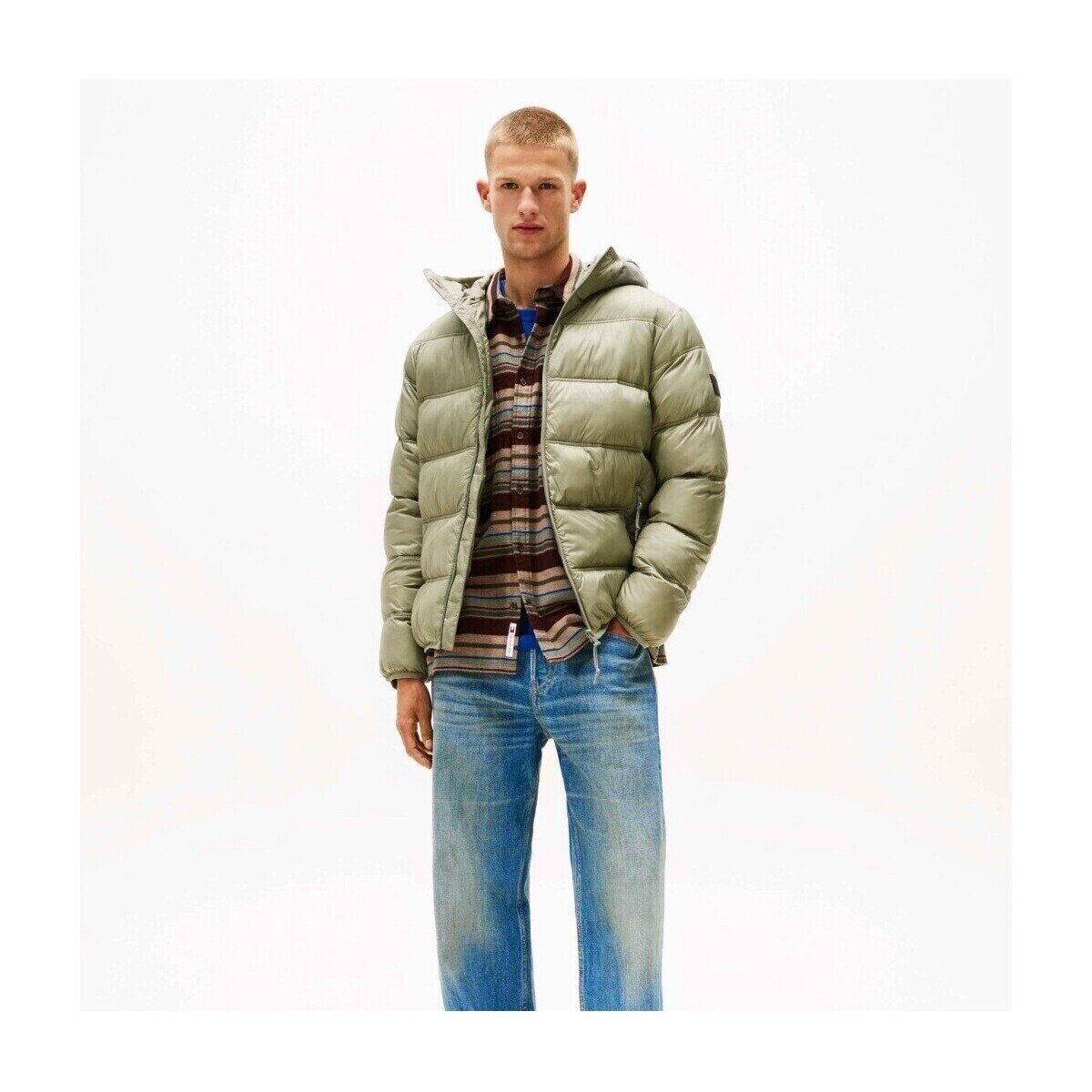 Tommy Jeans Îmbracaminte Tjm Hooded Logo Puffer E