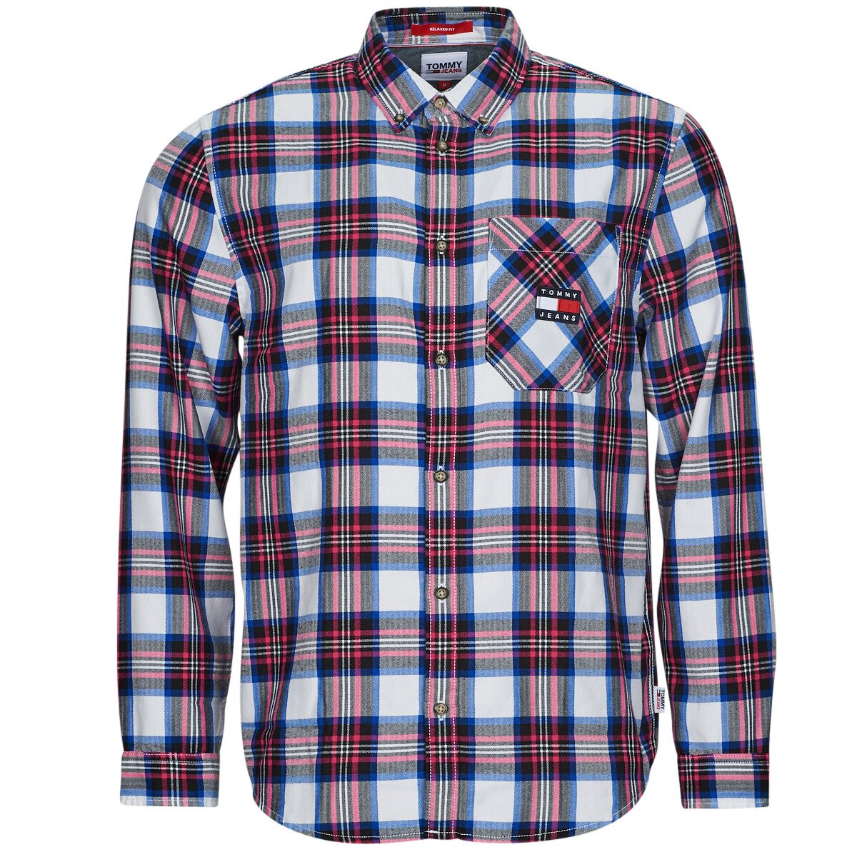 Tommy Jeans Îmbracaminte TJM RELAXED FLANNEL SHIRT