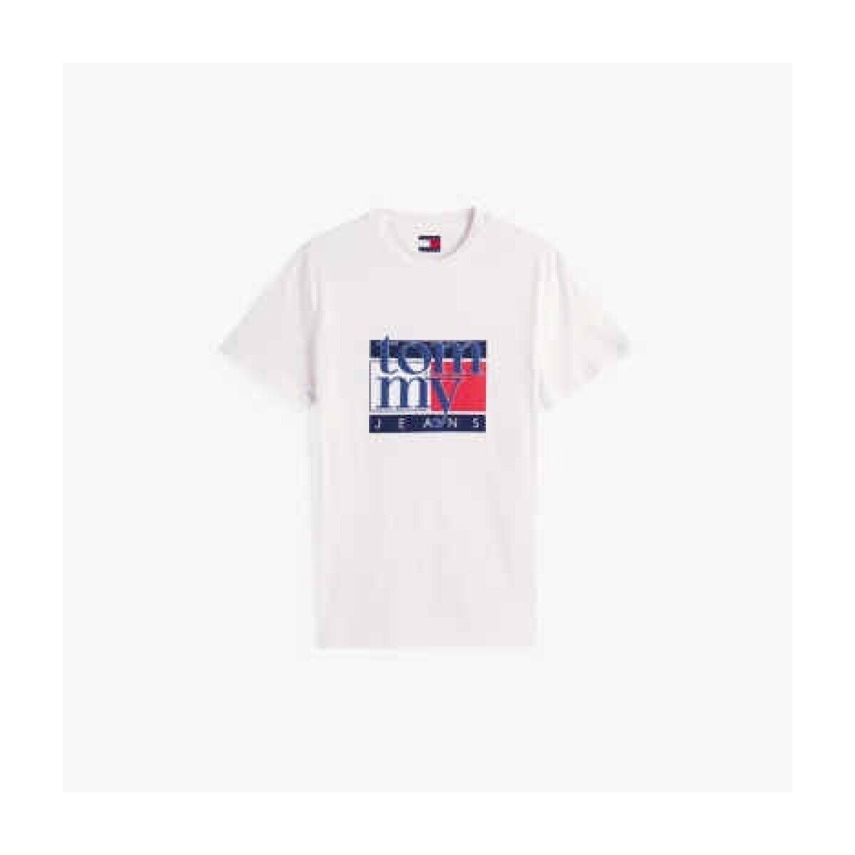 Tommy Jeans Îmbracaminte Tjm Slim Rwb Flag Tee Ex