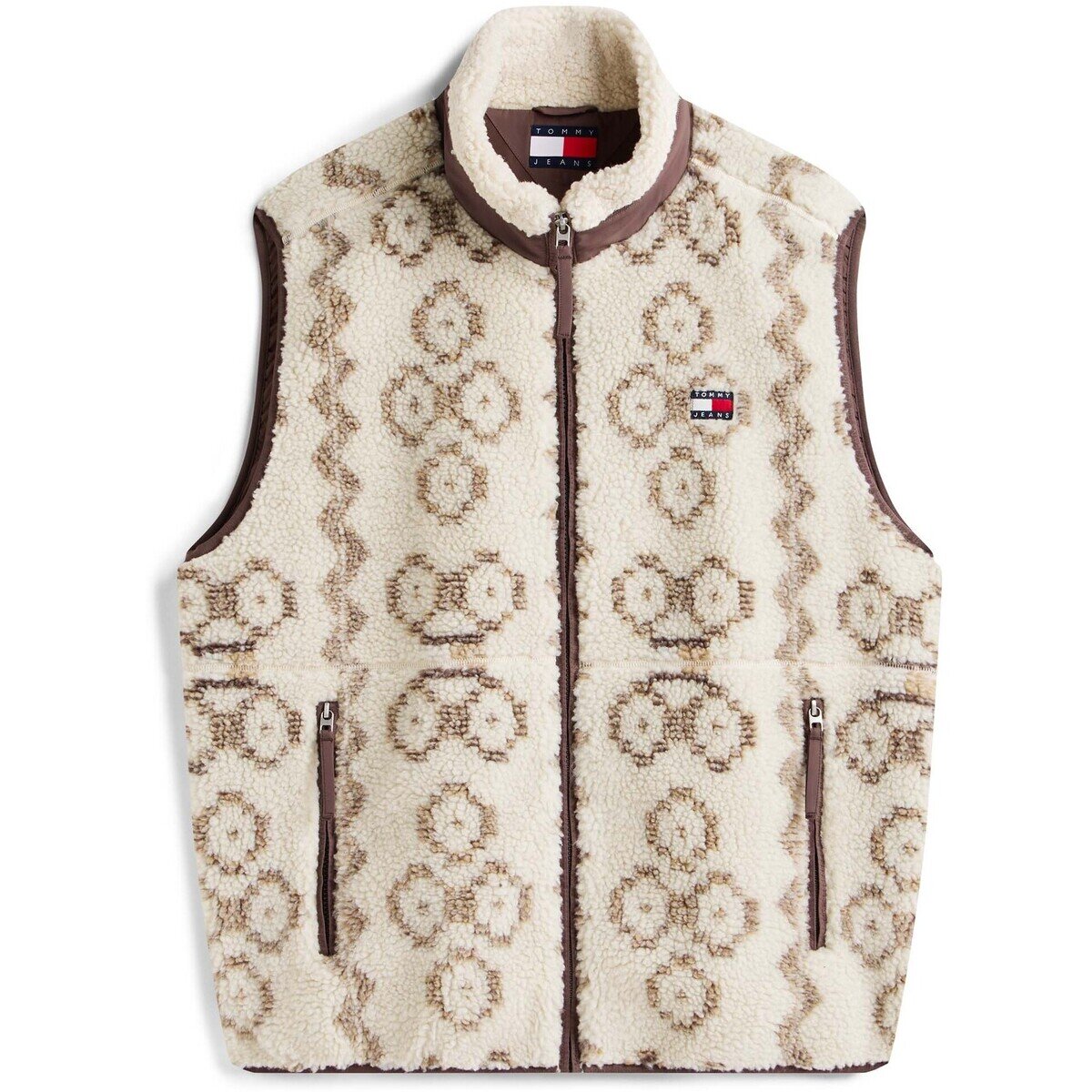 Tommy Jeans Îmbracaminte Tjm Teddy Aop Vest