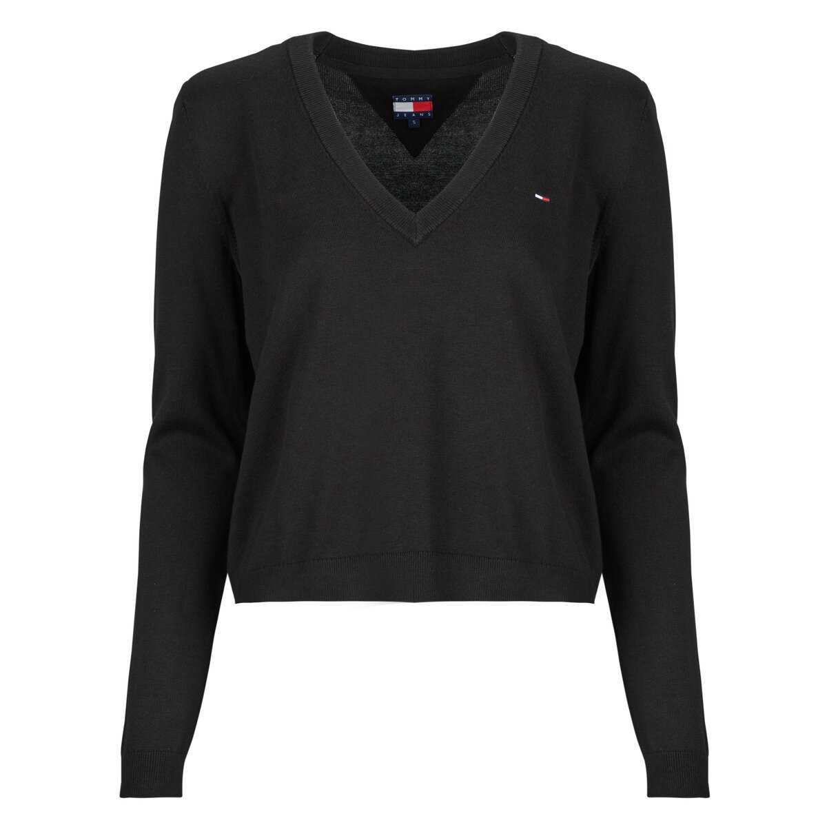 Tommy Jeans Îmbracaminte TJW ESSENTIAL VNECK SWEATEREXT