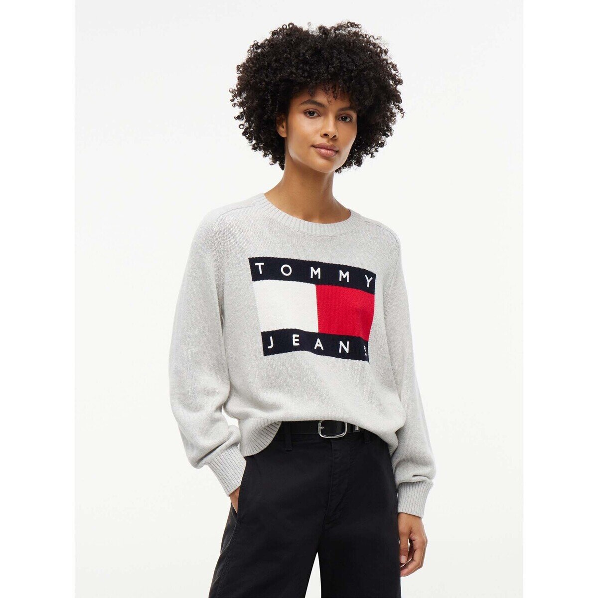 Tommy Jeans Îmbracaminte Tjw Flag Sweater Ext