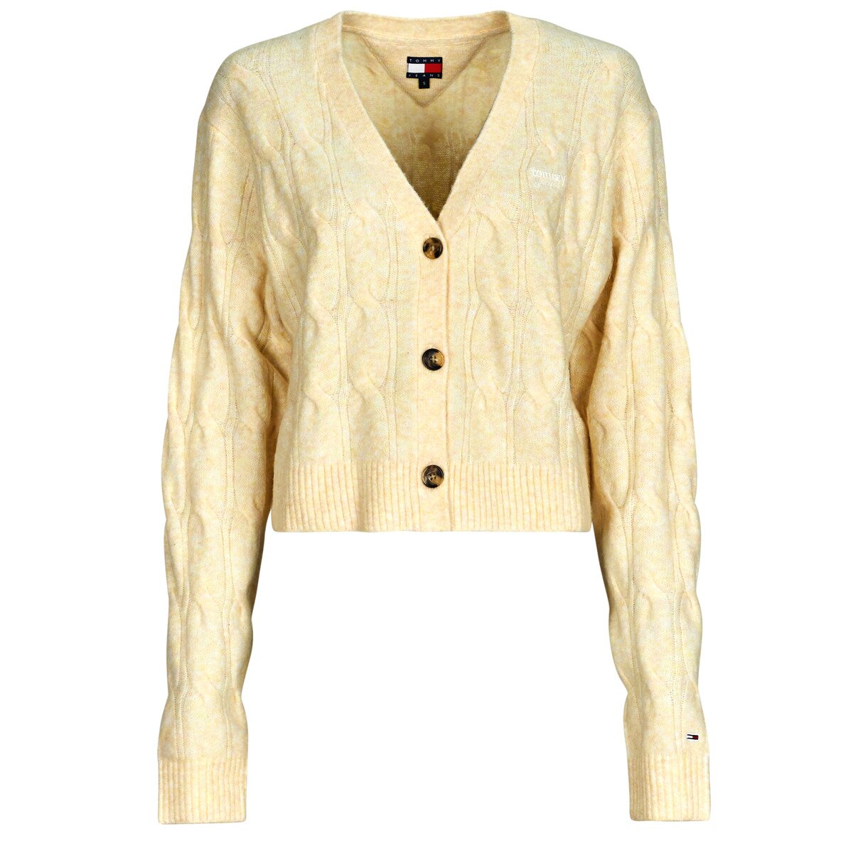 Tommy Jeans Îmbracaminte TJW HTR CABLE CARDIGAN