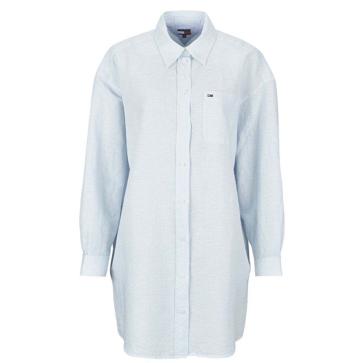 Tommy Jeans Îmbracaminte TJW LINEN SHIRT DRESS EXT