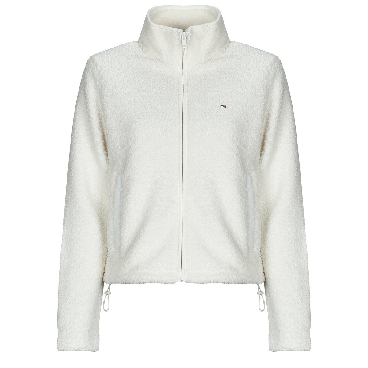 Tommy Jeans Îmbracaminte TJW REG SH S-FLAG TEDDY ZIP THRU