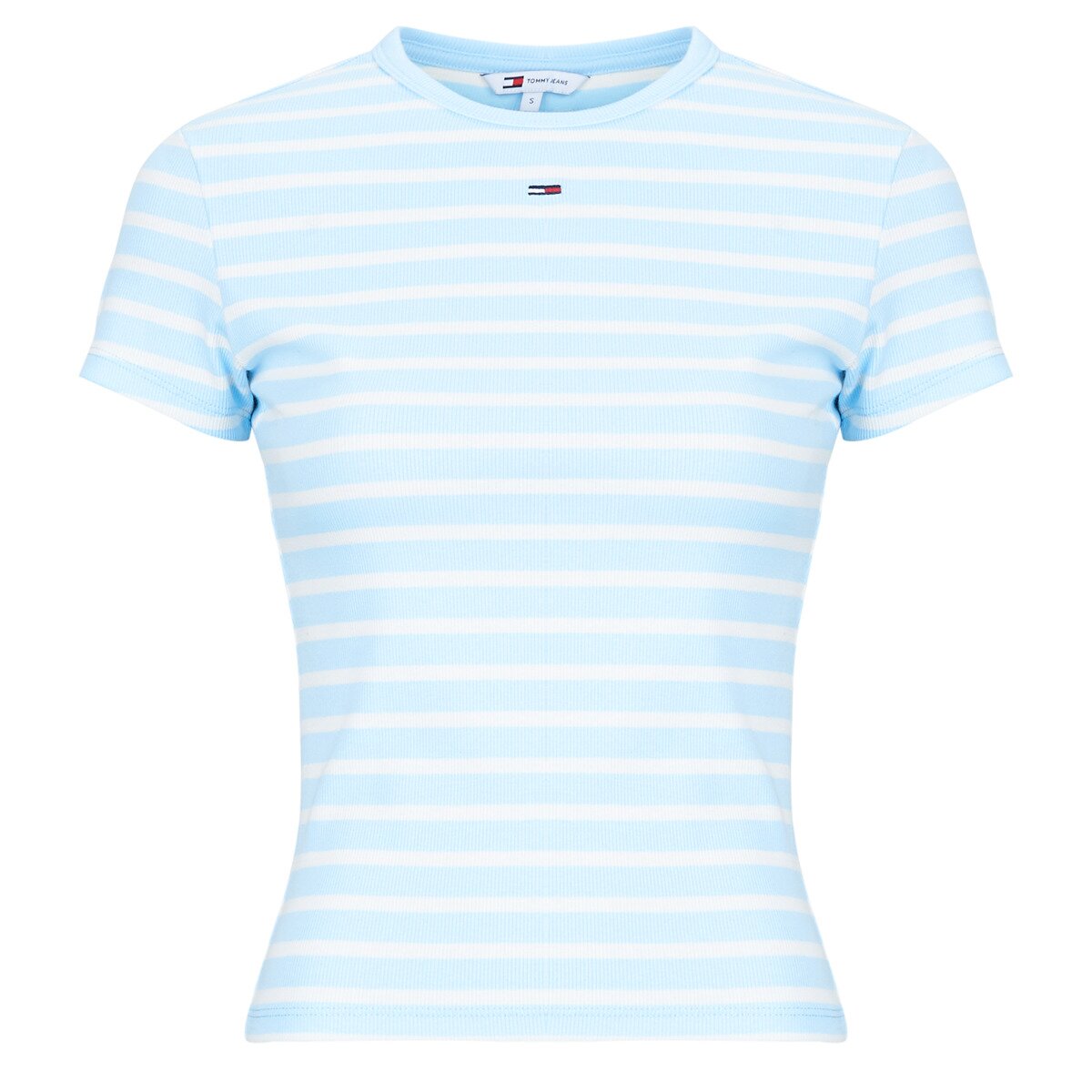 Tommy Jeans Îmbracaminte TJW SLIM ESSENTIAL RIB SS EXT