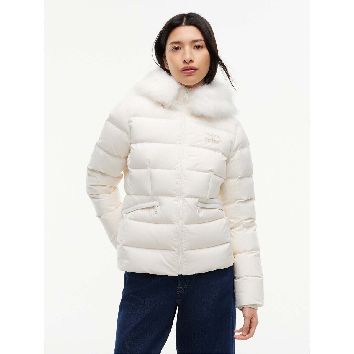 Tommy Jeans Îmbracaminte Tjw Slim Hood Puffer