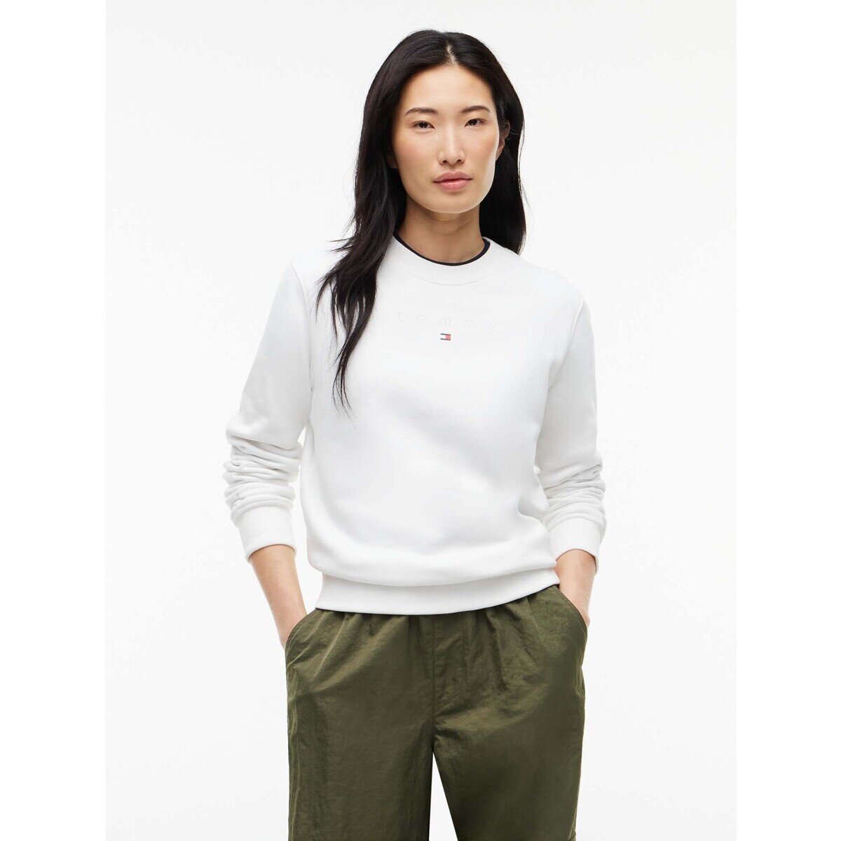 Tommy Jeans Îmbracaminte Tjw Tommy Bling Crew