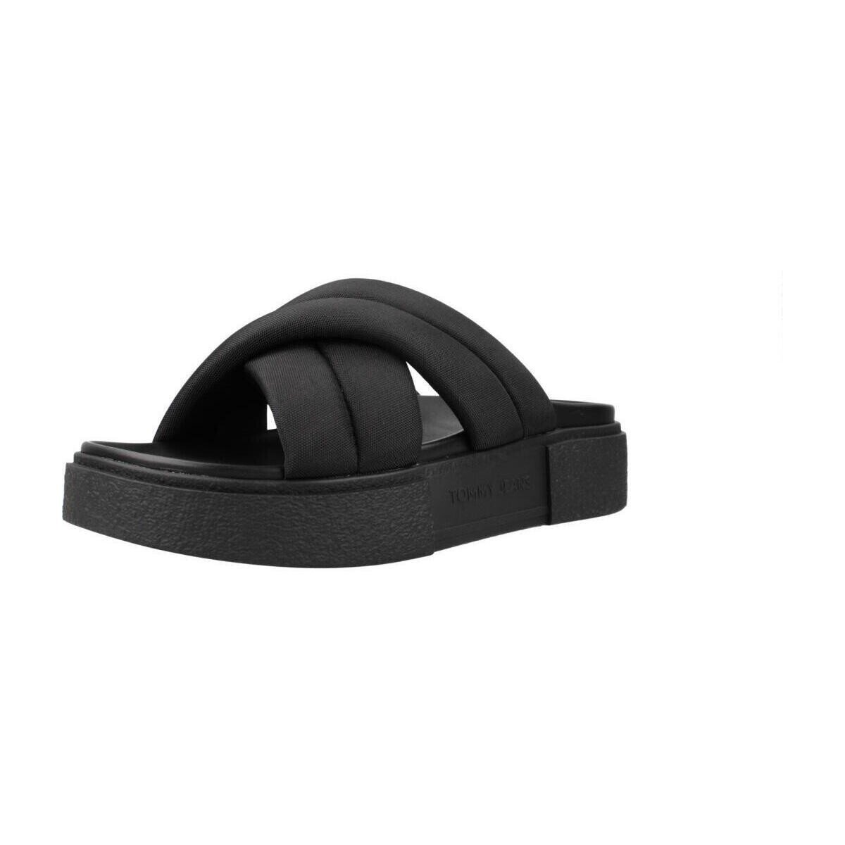 Tommy Jeans Pantofi Flatform Sandal