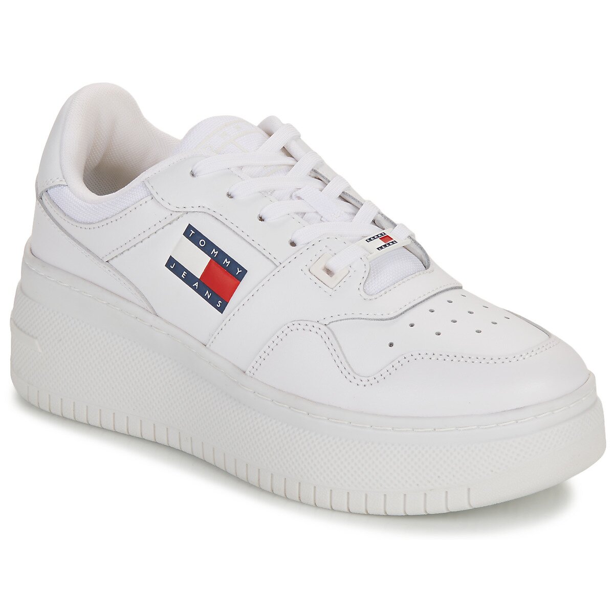 Tommy Jeans Pantofi TJW RETRO BASKET FLATFORM ESS