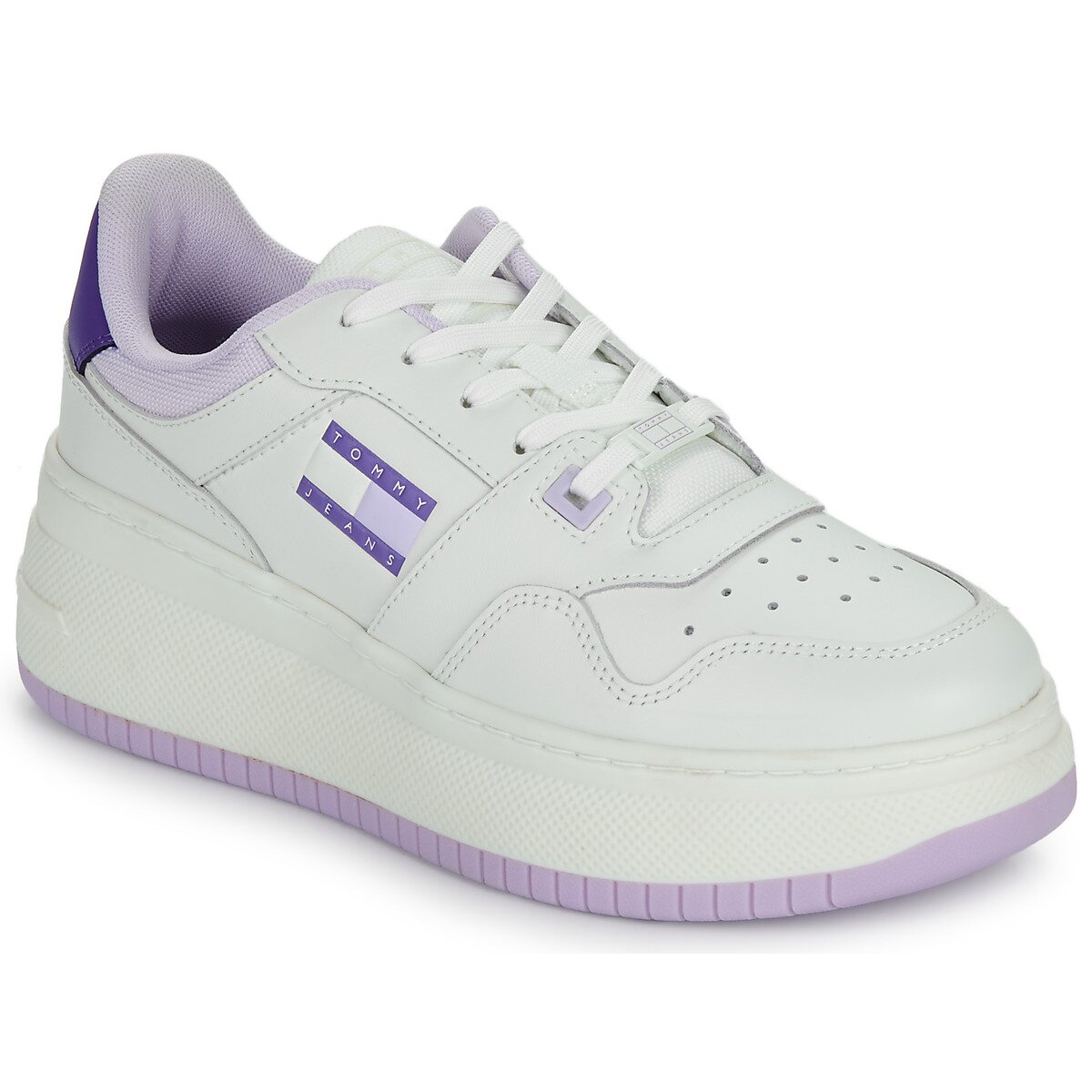 Tommy Jeans Pantofi TJW RETRO BASKET FLATFORM ESS