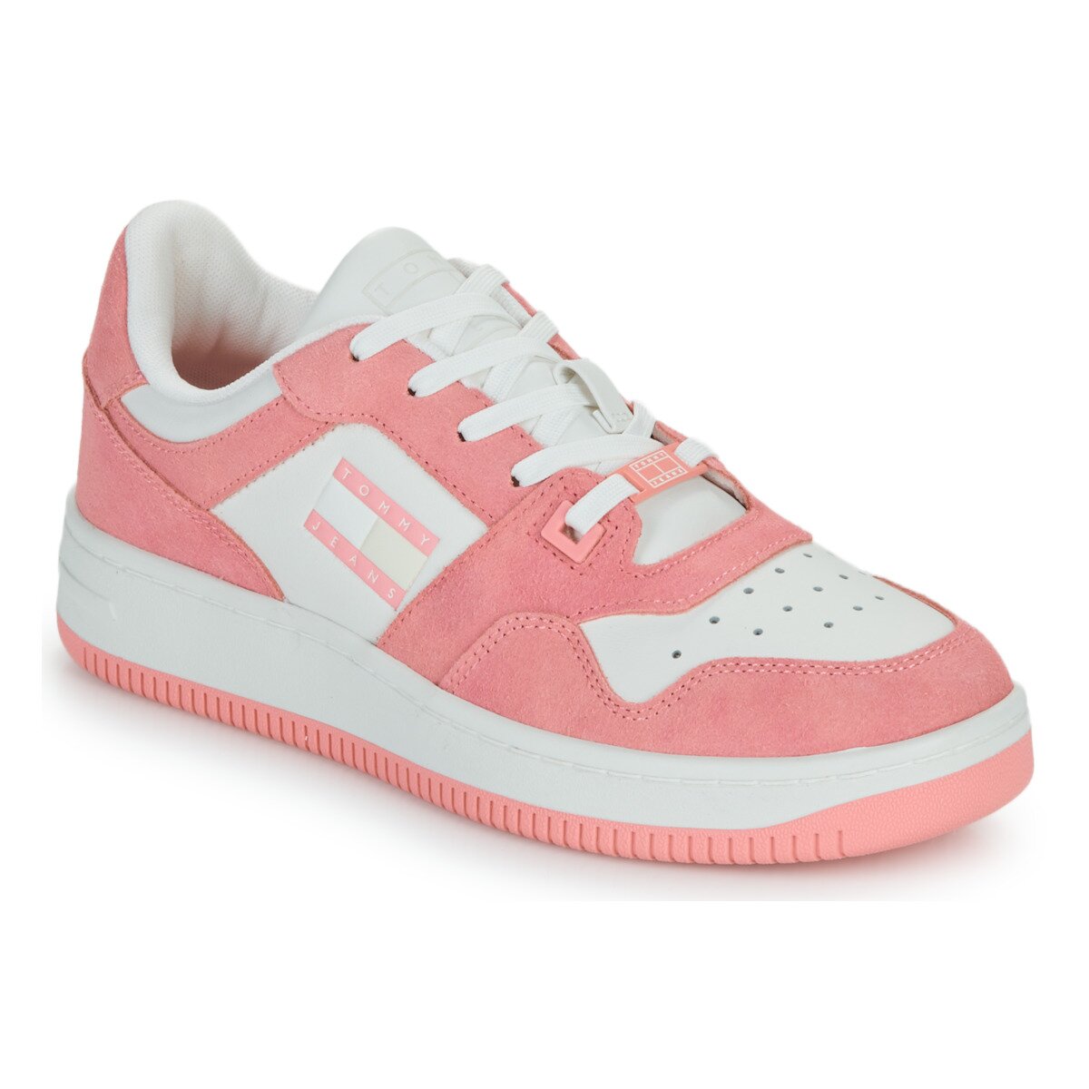 Tommy Jeans Pantofi TJW RETRO BASKET WASHED SUEDE