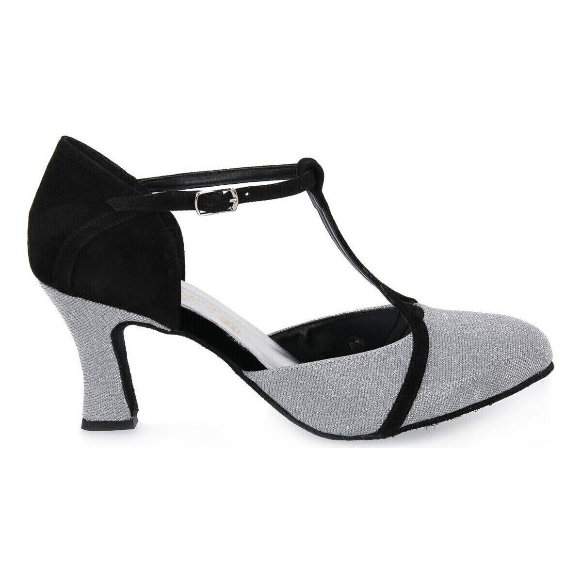 Top Dance Pantofi TACCO 70 GLITTER ARGENTO