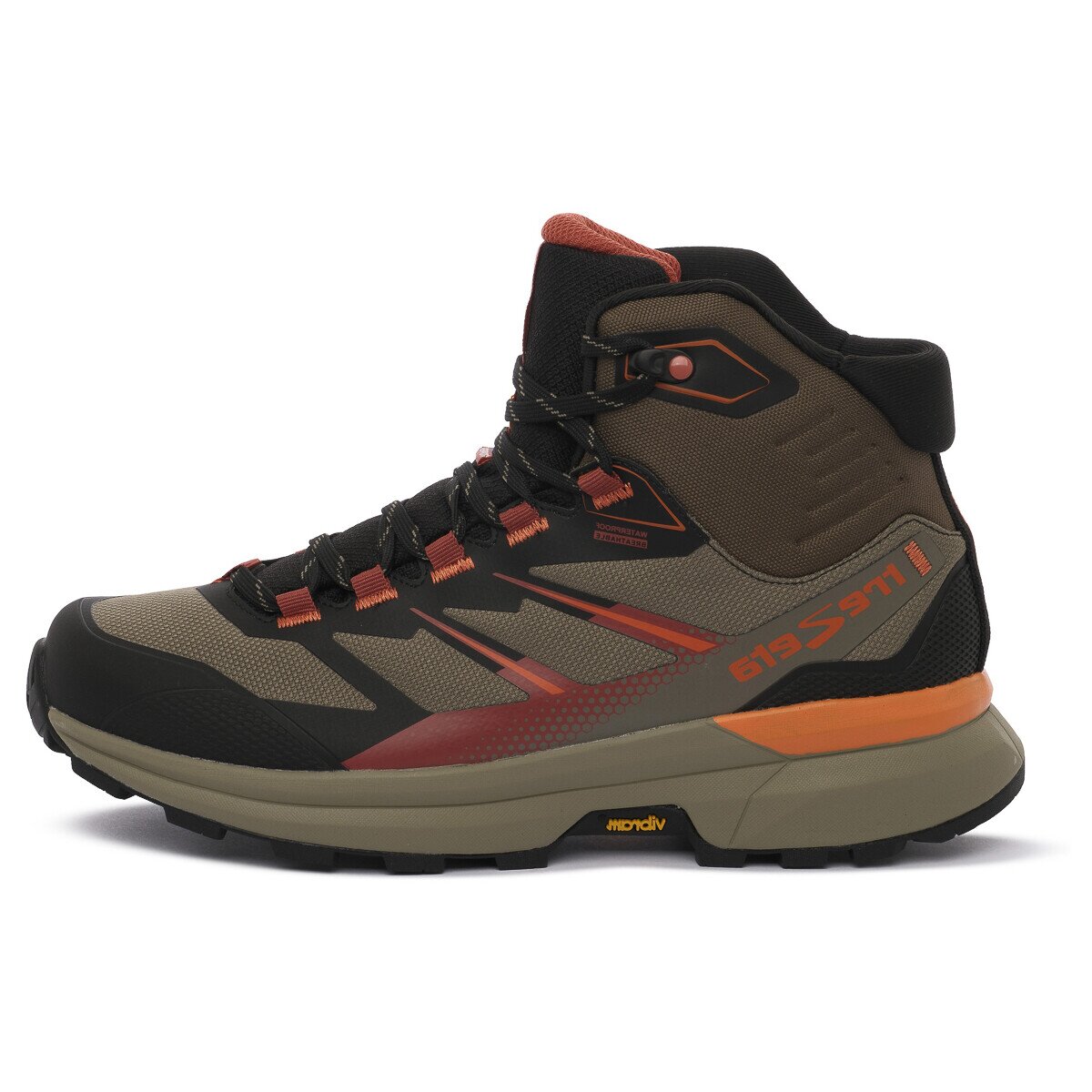 Trezeta Pantofi RAVIK MID WP OLIVE RUST