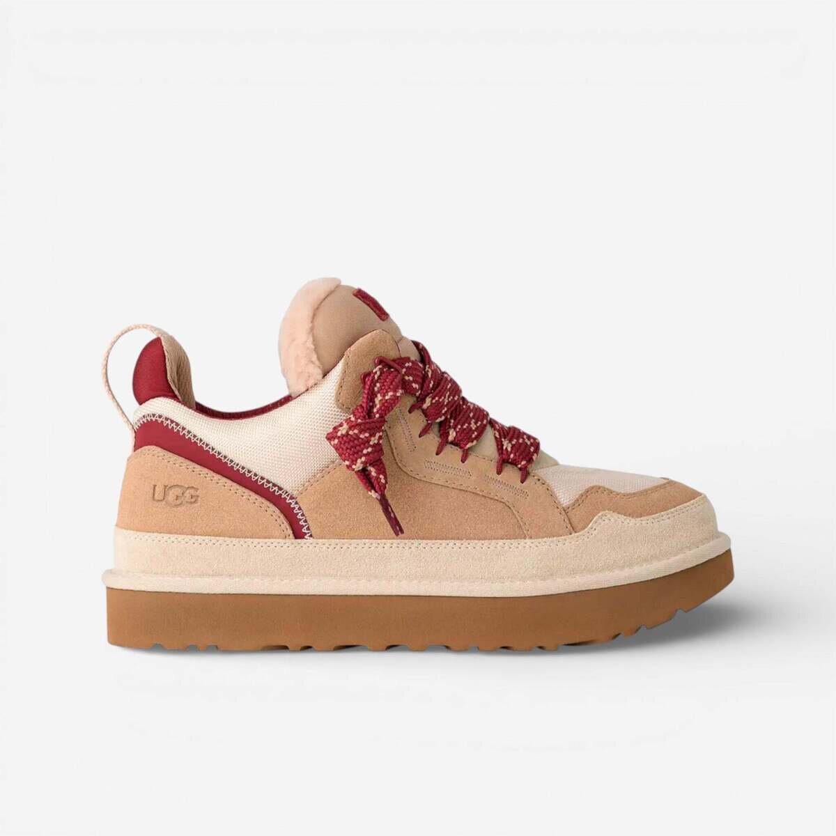 UGG Pantofi Lowmel Driftwood Biking Red
