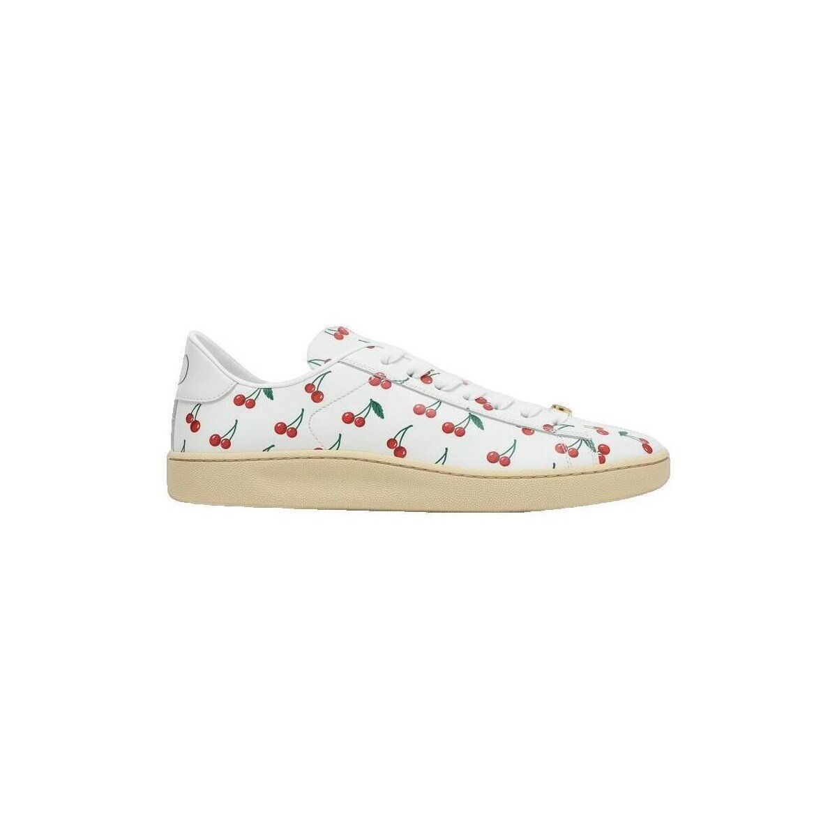 Valentino Bags Pantofi Baskets Royco en cuir blanc