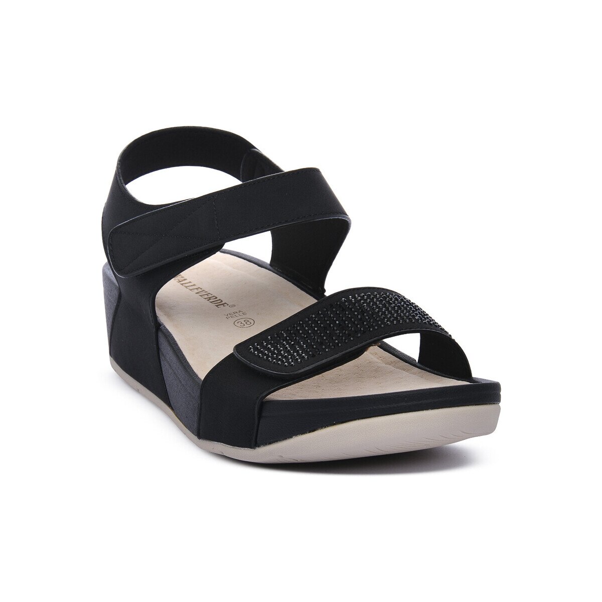 Valleverde Pantofi BLACK