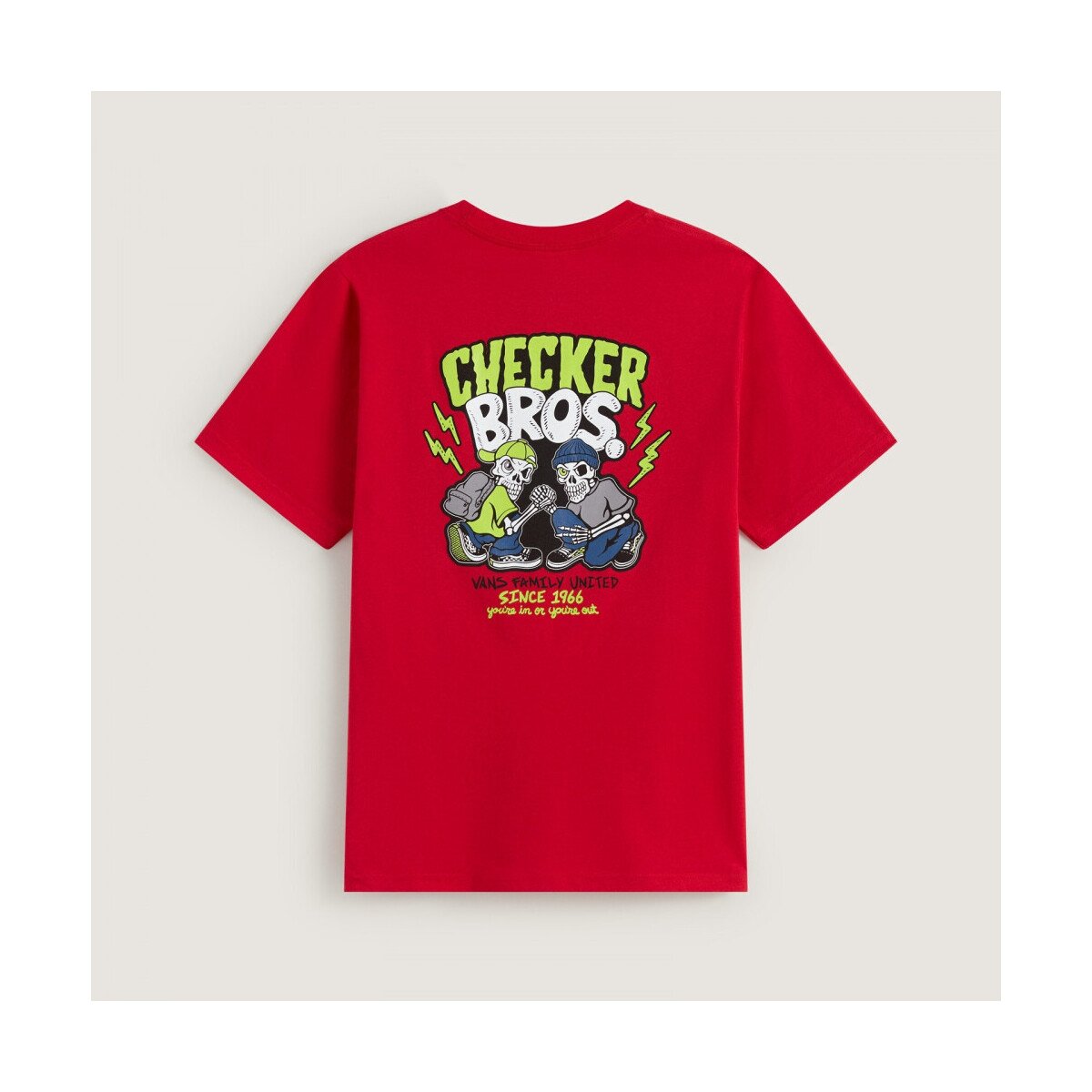 Vans Îmbracaminte Checker bros ss tee
